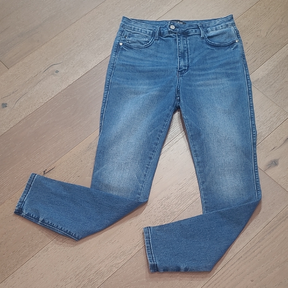Judy Blue Jeans Women's sz 11/30 Skinny Fit Mid-High Rise Denim Jean